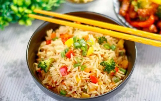 vegetable fried rice