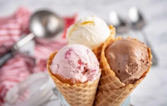 waffle cones