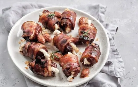 why consider serving side dishes with bacon wrapped dates