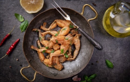 why consider serving side dishes with frog legs