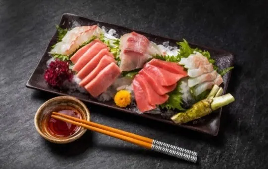 why consider serving side dishes with sashimi