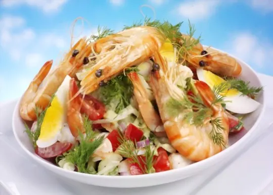 why consider serving side dishes with shrimp louie salad