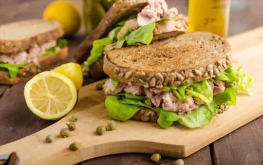 why consider serving side dishes with tuna sandwiches