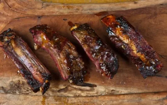 barbecued ribs