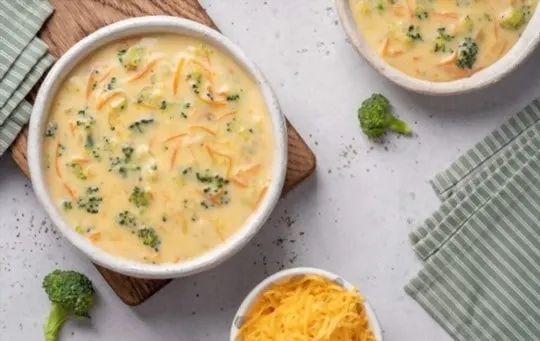 broccoli cheddar soup