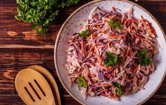 creamy and crispy coleslaw