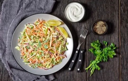 crispy coleslaw