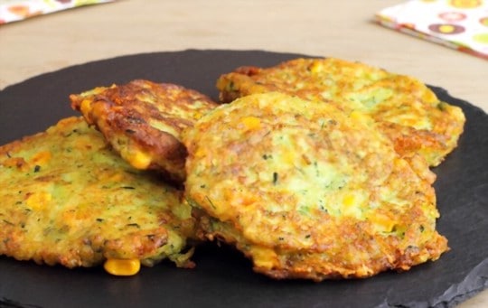 crispy corn fritters