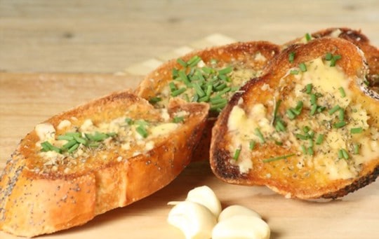 crispy garlic bread