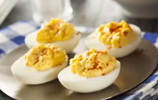 deviled eggs