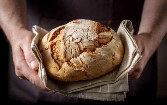 freshly baked bread