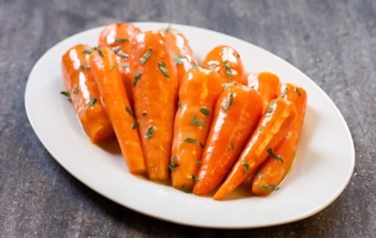 garlic roasted carrots