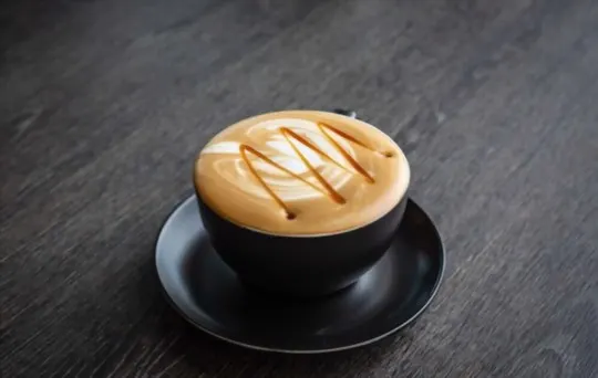 how to serve caramel macchiato