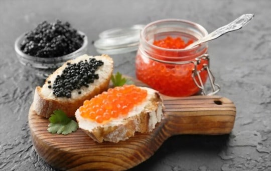 how to serve caviar