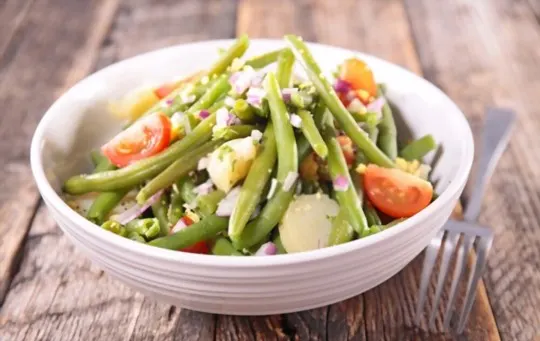 potato and green bean salad