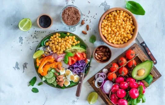 rainbow veggie salad