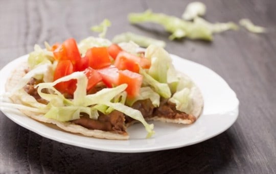 refried beans tostadas