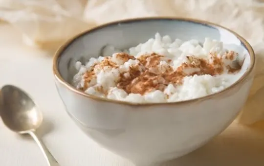 rice pudding