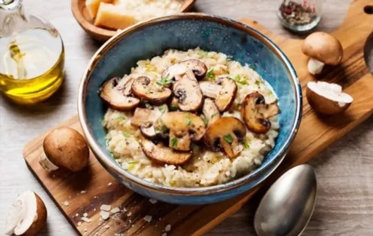 risotto mushrooms