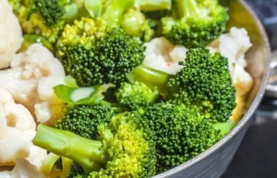 steamed vegetable platter