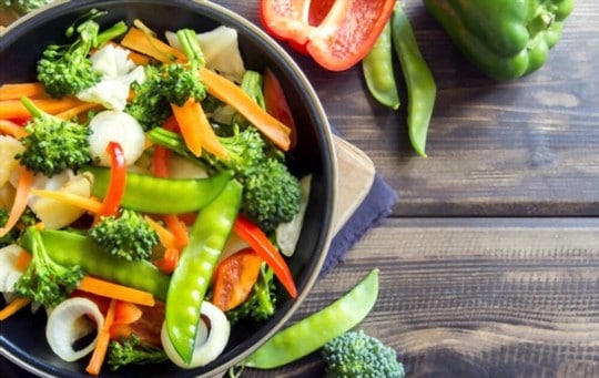 stirfried broccoli and potatoes