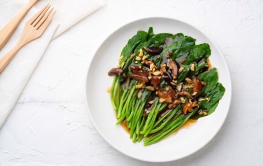 stirfried green vegetables