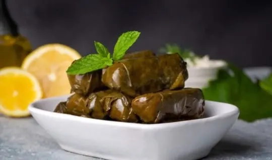 stuffed vine leaves