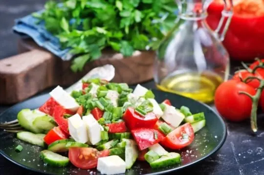 tomato feta salad