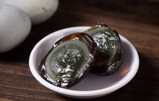 what does century egg taste like