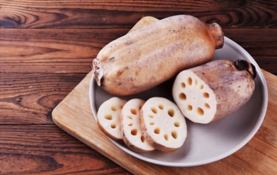 what does lotus root taste like