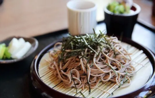 why consider serving side dishes with cold soba noodles