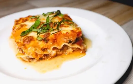 why consider serving side dishes with lasagna