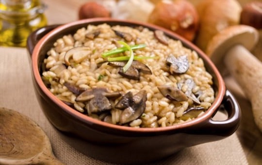 wild mushroom rice