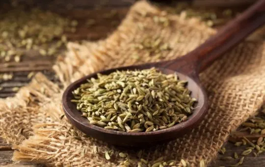 mix anise seeds and fennel seeds