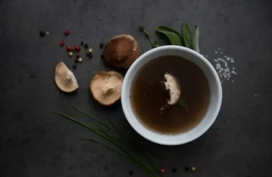 mushroom broth