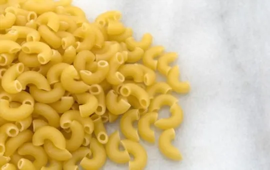 small elbow macaroni