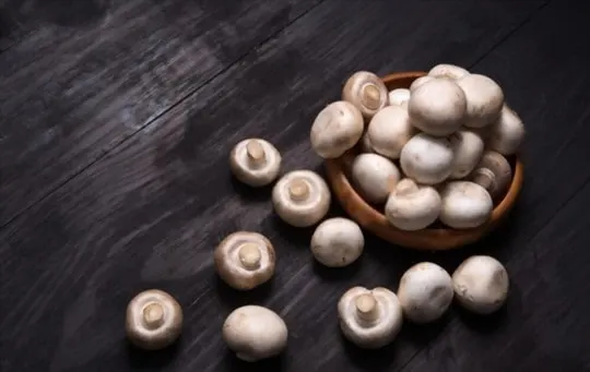 button mushrooms