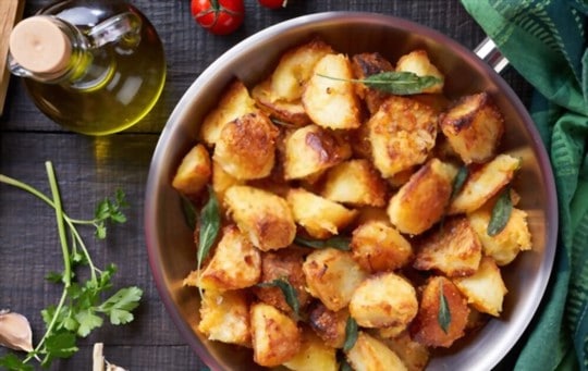 crispy roasted potatoes