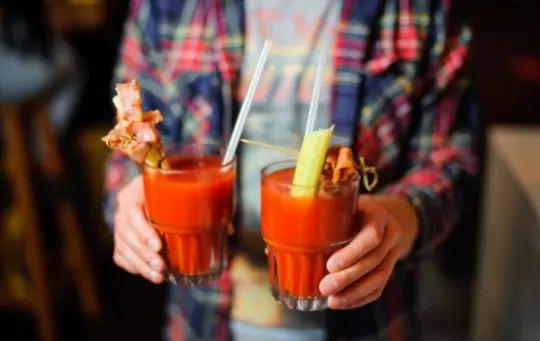 how to serve bloody mary