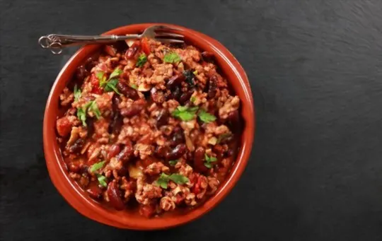 why consider serving side dishes with chili