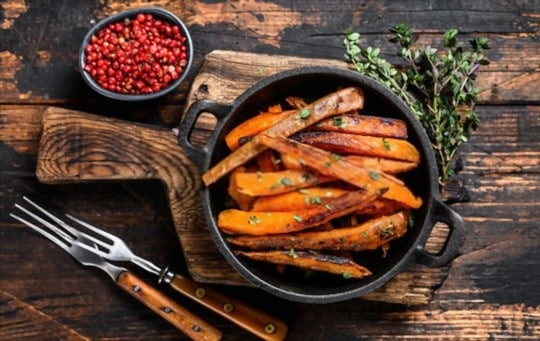 baked sweet potato fries