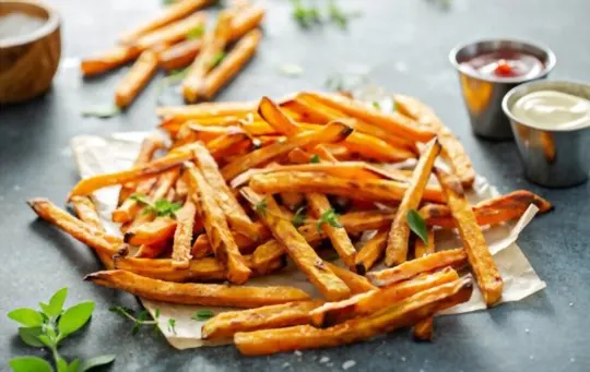 fried sweet potatoes