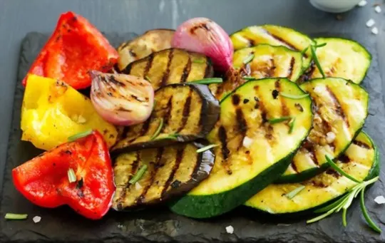 grilled vegetables