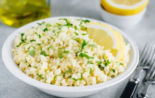 lemon herb couscous