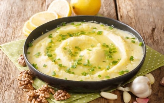 mashed potatoes with lemon