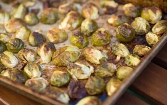 oven roasted brussel sprouts