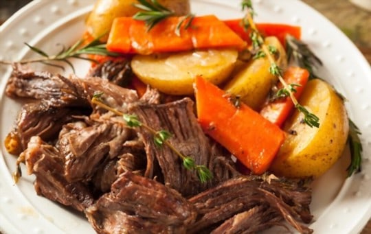 pot roast beef with gravy