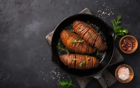 roasted sweet potatoes