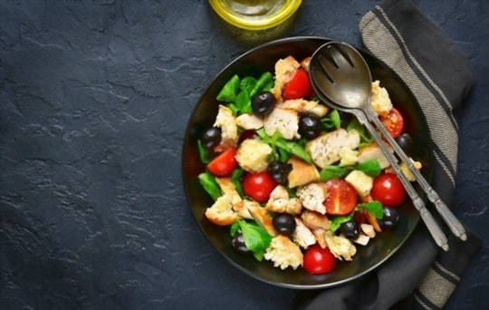 spring panzanella salad