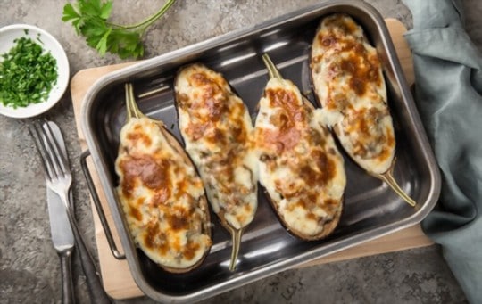 stuffed eggplant